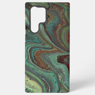 Daddy O 3 Crazy Green Abstract Phone Case