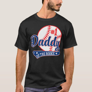 Daddy Of Rookie 1St Birthday Baseball Theme Matchi T-Shirt