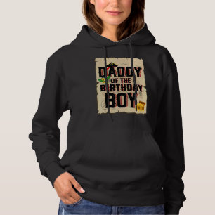 Daddy Of The Birthday Boy Father Pirate Theme 5t Hoodie