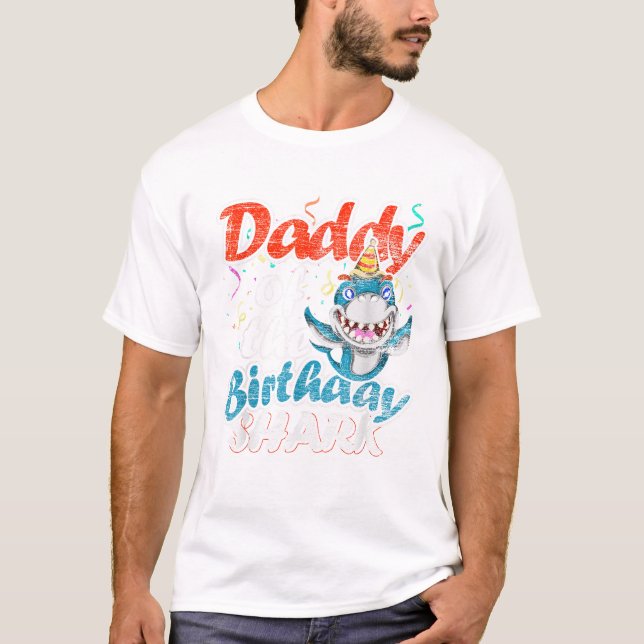 Daddy Of The Birthday Boy Father T-Shirt (Front)