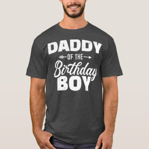 Daddy of the birthday boy son matching family for  T-Shirt