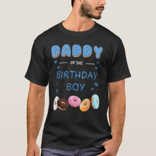 DADDY of the birthday boys doughnut theme party do T-Shirt