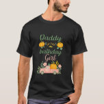 Daddy of The Birthday Girl Little Pumpkin Cute 1st T-Shirt<br><div class="desc">Daddy of The Birthday Girl Little Pumpkin Cute 1st Bday Fall</div>