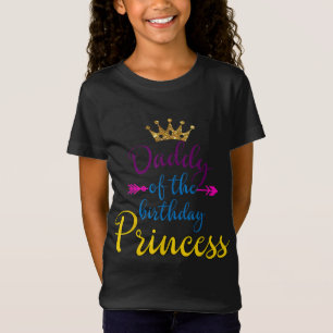 Daddy Of The Birthday Princess Matching Family T-Shirt