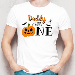 Daddy Of The Spooky One Halloween 1st Birthday T-Shirt