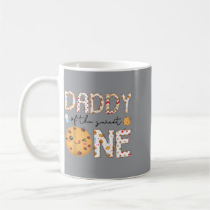 Daddy Of The Sweet One Cookies Milk 1st Birthday Coffee Mug