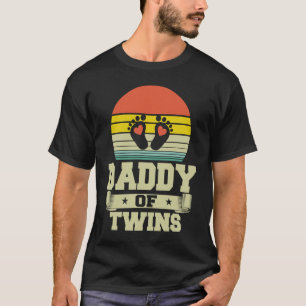 Daddy Of Twins New Mum Pregnant With Two Babies T-Shirt