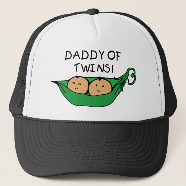 Daddy of Twins Pod Trucker Hat (Front)