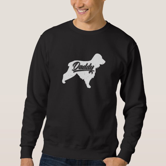 Daddy Papa Fathers Of English Cocker Spaniel Sweatshirt (Front)