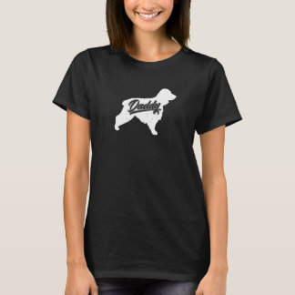 Daddy Papa Fathers Of English Cocker Spaniel T-Shirt