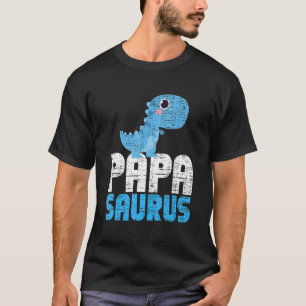 Daddy Papasaurus Family  Father's Day Dinosaur T-Shirt