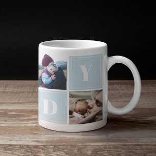 Daddy photo collage Fathers day Coffee Mug