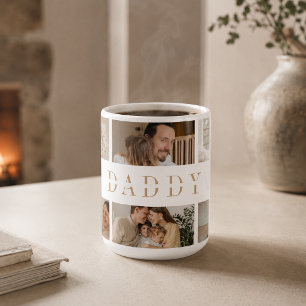 DADDY Photos Personalised Mug Father's Day Gift