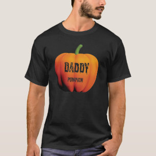 Daddy Pumpkin Halloween Design T-Shirt