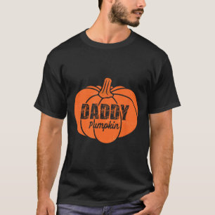 Daddy Pumpkin Matching Family Halloween Thanksgivi T-Shirt