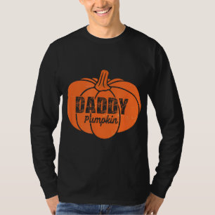 Daddy Pumpkin Matching Family Halloween Thanksgivi T-Shirt