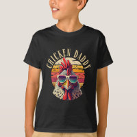 Daddy Retro Vintage 70s Chicken Dad Fathers Day Me