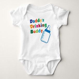 Daddy’s Drinking Buddy Baby Bodysuit