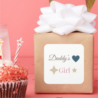 Daddy’s Girl Cute Sticker – Sweet Father Daughter 