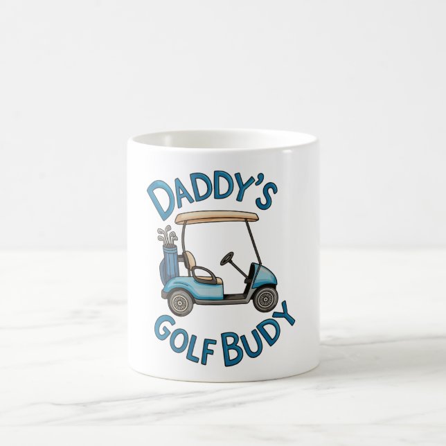 Daddy’s Golf Buddy Golfing Father’s Day Dad Coffee Mug (Center)