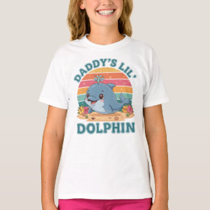 Daddy’s Lil’ Dolphin Kids T-Shirt
