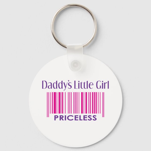 Daddy’s Little Girl: Priceless Key Ring (Front)