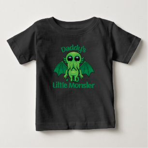 Daddy’s Little Monster Cute Baby Cthulhu T-Shirt