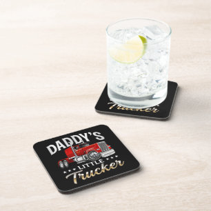 Daddy’s Little Trucker Coaster