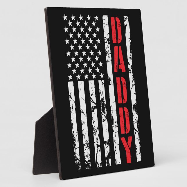 Daddy’s Patriot Pride Plaque (Side)