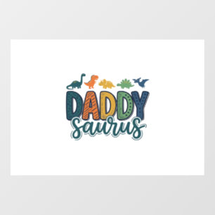 Daddy Saurus Cute Dinosaur Dad Vector Design_1