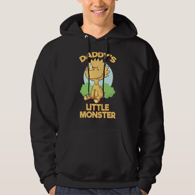 Daddy Saurus  For Rex Dads Mens Fathers Day 2022 Hoodie (Front)