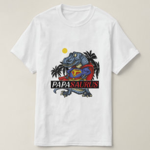 daddy saurus papa saurus father's day gift T-Shirt