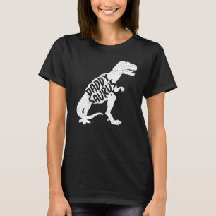 Daddy Saurus Rex Dad Father's Day For Fathers T-Shirt
