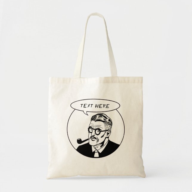 Daddy Says "Customise Text"  Tote Bag (Front)
