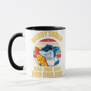 Daddy Shark Doo Doo Doo Fathers Day 2024 Mug