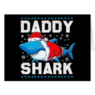 Daddy Shark Santa Fathers Day