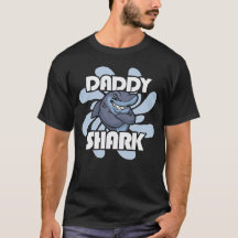 Daddy Shark T-shirt - Dad's Birthday /Father's Day