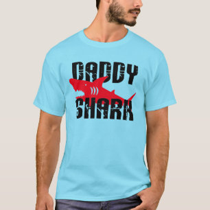 Daddy Shark Worn Graphic T-Shirt