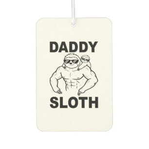 Daddy Sloth Car Air Freshener