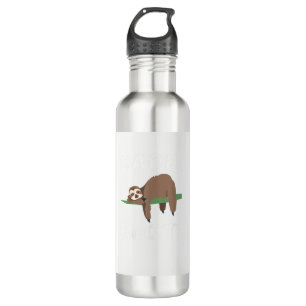 Daddy Sloth Matching Family Funny Sleeping sloths  710 Ml Water Bottle