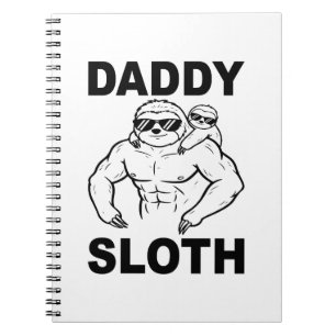 Daddy Sloth Notebook