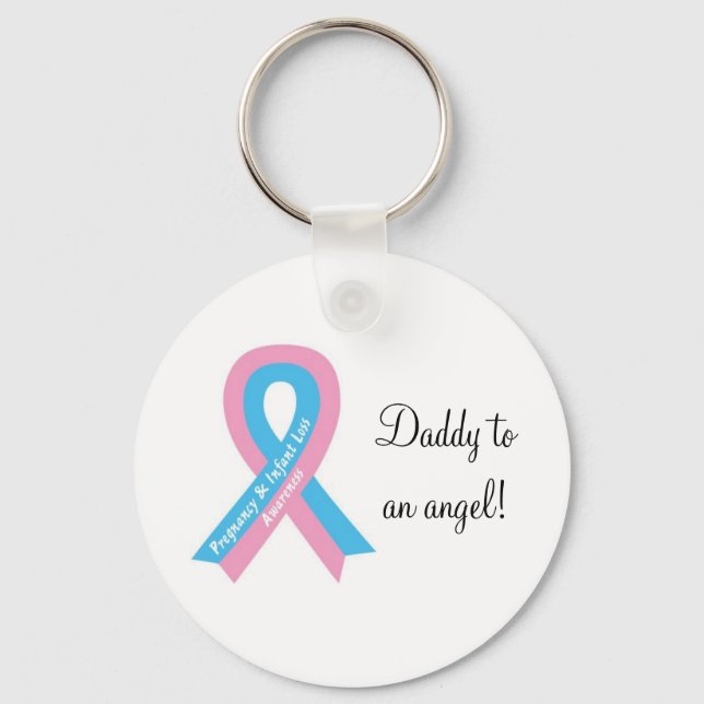 Daddy to an angel keychain (Front)