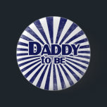 Daddy to Be 6 Cm Round Badge<br><div class="desc">Dad to be for fathers day Embracing the journey, a soon-to-be dad awaits, his heart a canvas painted with anticipation. This Father's Day, let's celebrate the vintage charm of fatherhood, weaving memories in retro hues. For all the dads-to-be, stepping into their role with pride, we honour the daddy spirit blooming...</div>