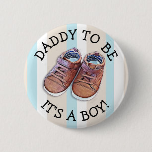 Daddy to be Baby Shower Button