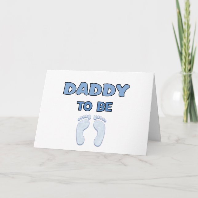DADDY TO BE CARD (Front)