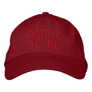 Daddy to Be Embroidered Hat
