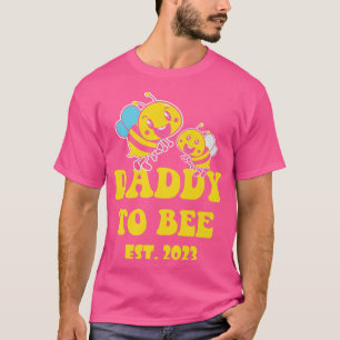 Daddy to be Est 2023 pregnancy matching family new T-Shirt