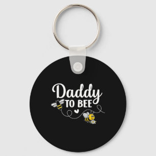 Daddy To Bee Gender Reveal Pregnancy Announcement Key Ring