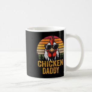 Daddy Vintage Rooster For Dad Farmer Fathers Day M Coffee Mug