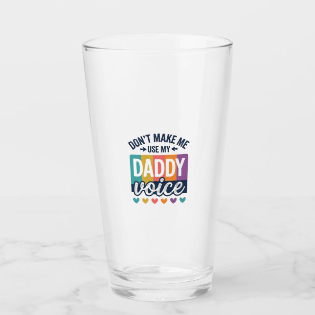 Daddy Voice Vintage Pride Shirt Design_1 Glass (Front)